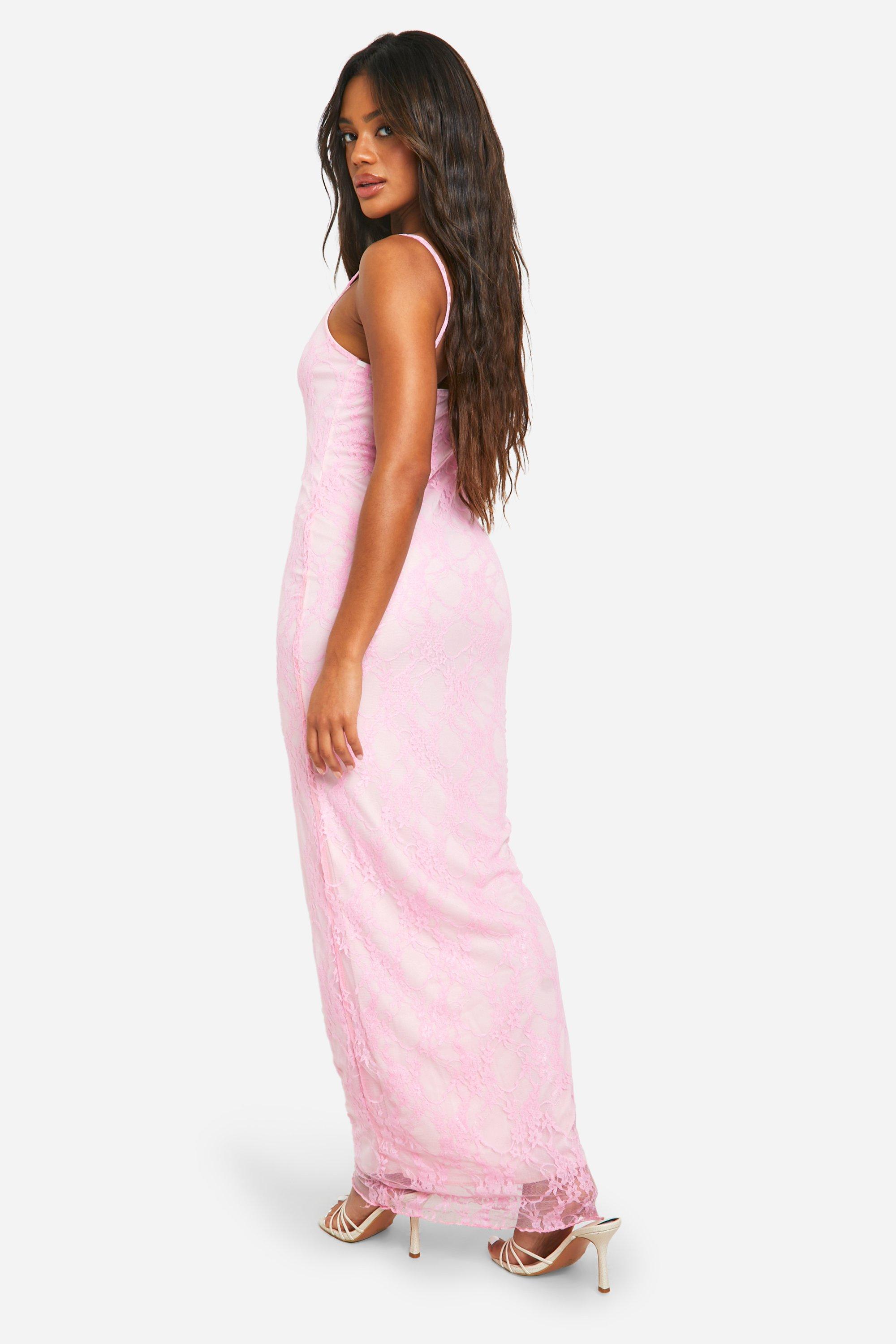 Boohoo baby pink dress best sale